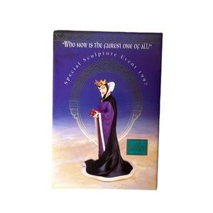WDCC "Who Now Is The Fairest" Special Sculpture Event 1997 Snow White Disney Pin